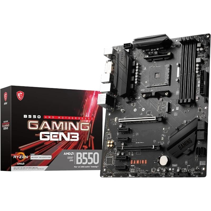 MSI Placa Base B550 de jogos DDR4 ATX AM4 - imagem 2