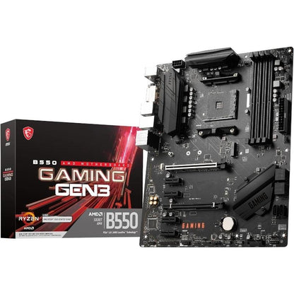 MSI Placa Base B550 de jogos DDR4 ATX AM4 - imagem 2