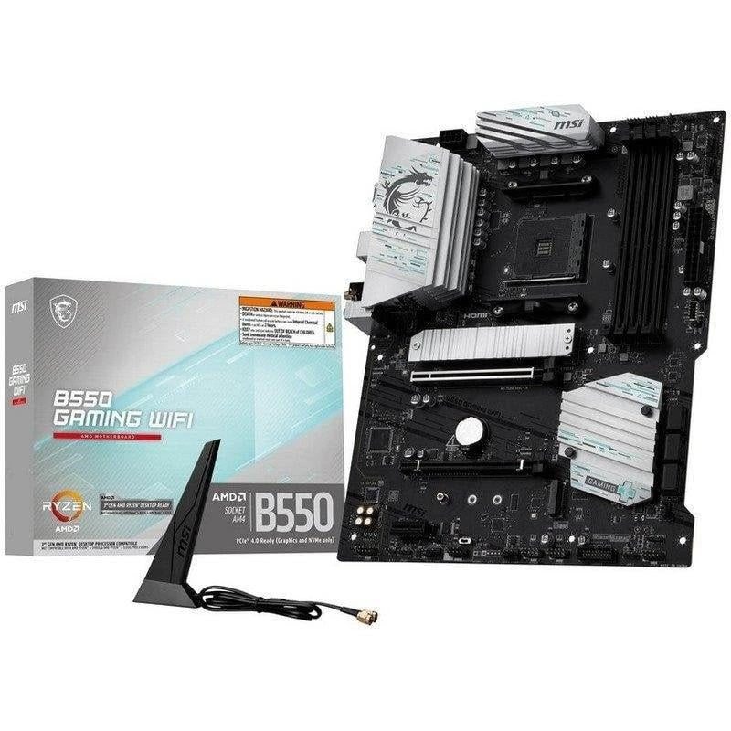 MSI Placa Base B550 de jogos WIFI6E DDR4 ATX AM4 - imagem 5