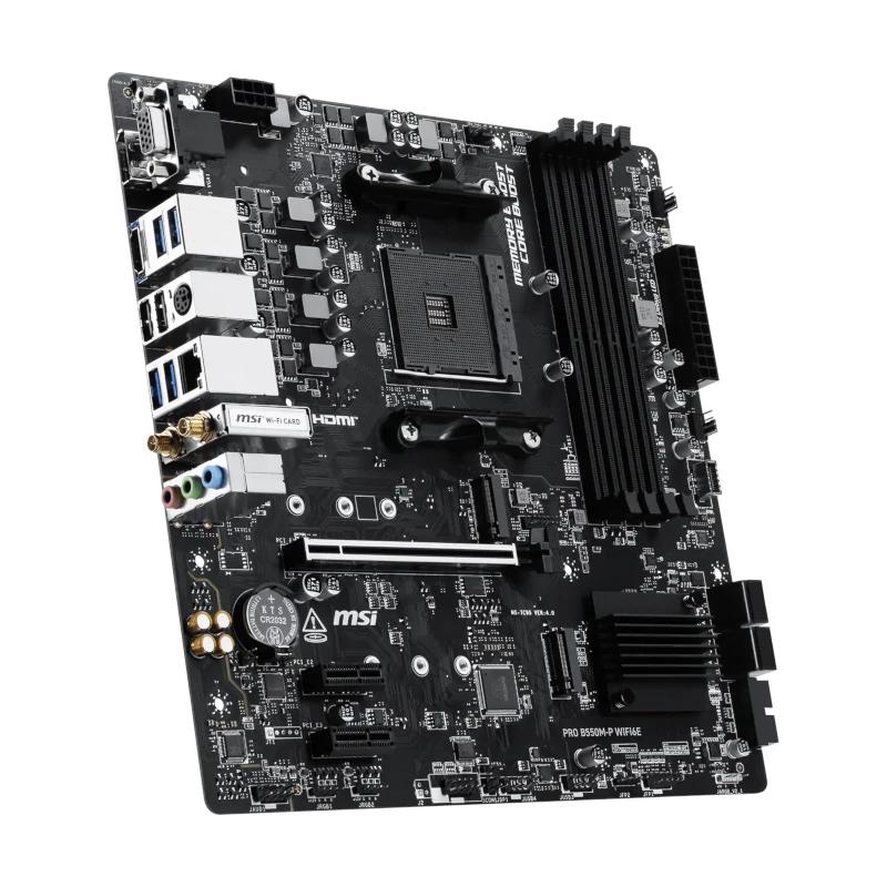 MSI Placa Base PRO B550M-P WIFI6E mATX AM4 - imagem 3