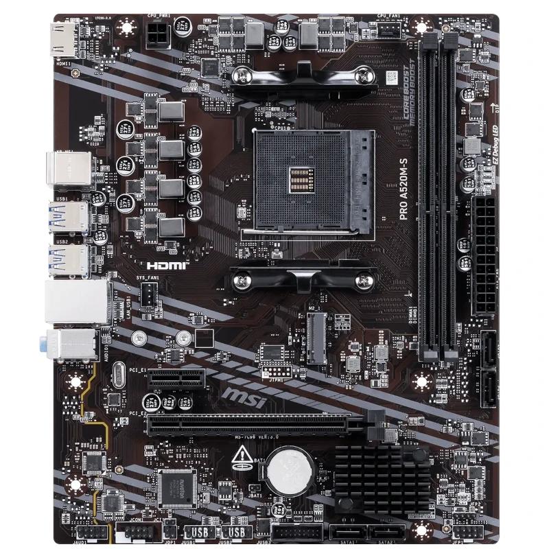 MSI Placa Base PRO A520M-S mATX AM4 - imagem 2