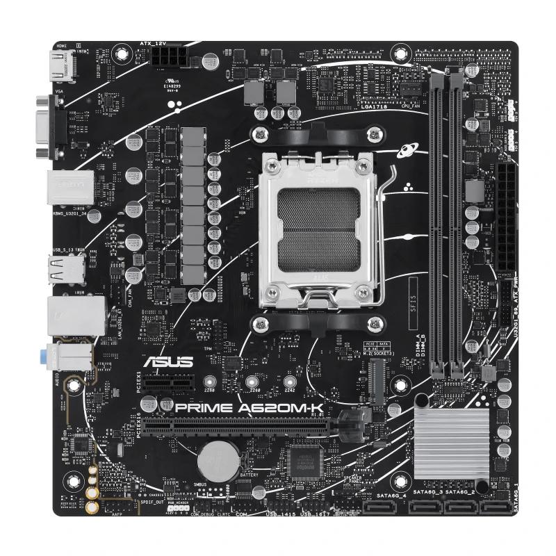 ASUS Placa Base PRIME A620M-K mATX AM5 - imagem 3