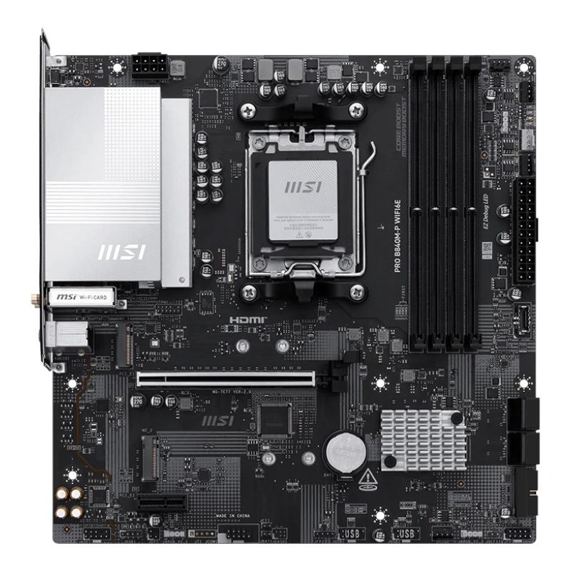 MSI Placa Base PRO B840M-P WIFI6E DDR5 mATX - imagem 8