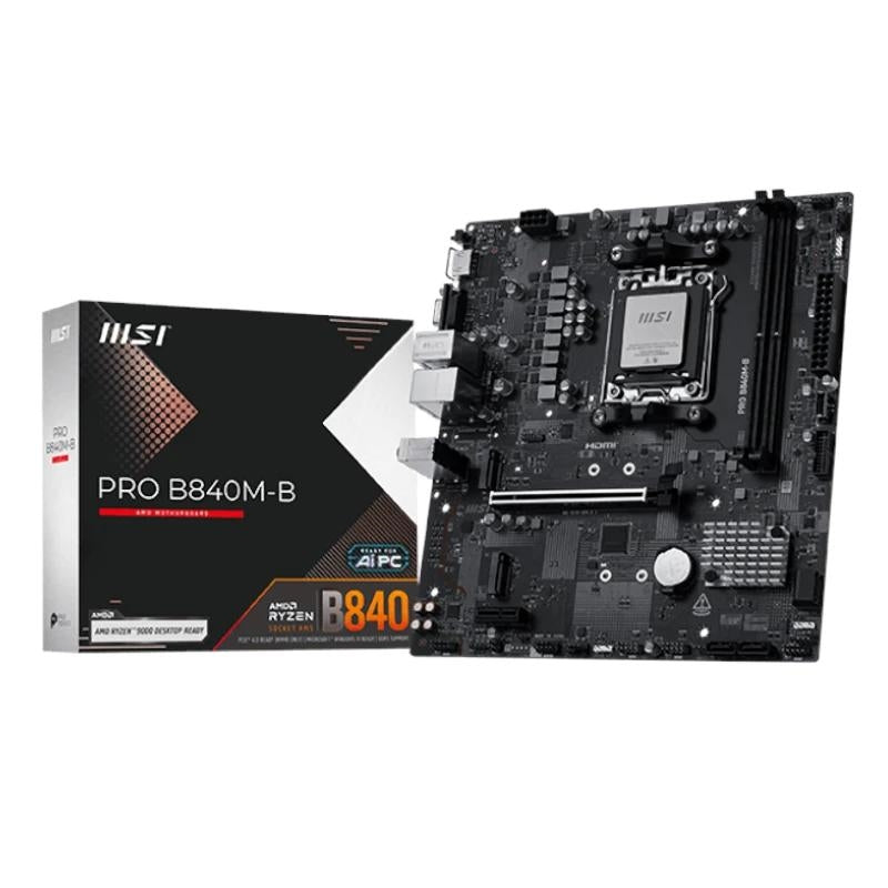 MSI Placa Base PRO B840M-B DDR5 mATX - imagem 2