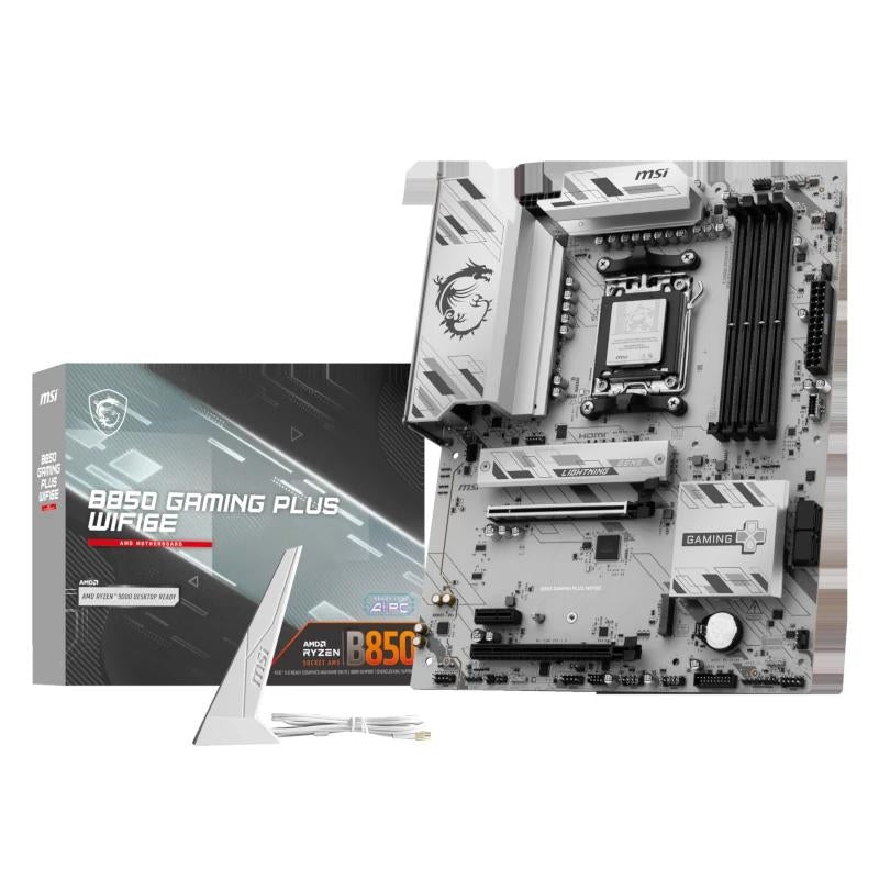 MSI Placa Base B850 de jogos PLUS WIFI6E DDR5 ATX AM - imagem 2