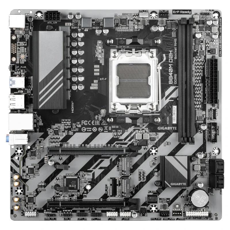 Gigabyte Placa Base B840M D2H mATX AM5 - imagem 3