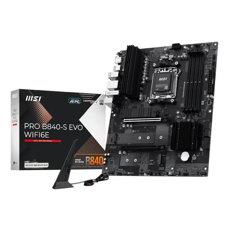 MSI Placa Base PRO B840-S EVO WIFI6E DDR5 mATX - imagem 5