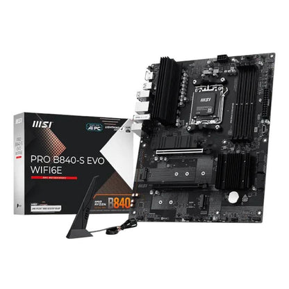 MSI Placa Base PRO B840-S EVO WIFI6E DDR5 mATX - imagem 5
