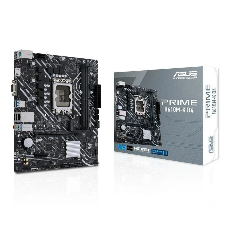 ASUS Placa Base PRIME H610M-K D4 mATX LGA1700 - imagem 2