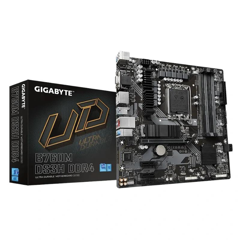 Gigabyte Placa Base B760M DS3H DDR4 mATX LGA1700 - imagem 2