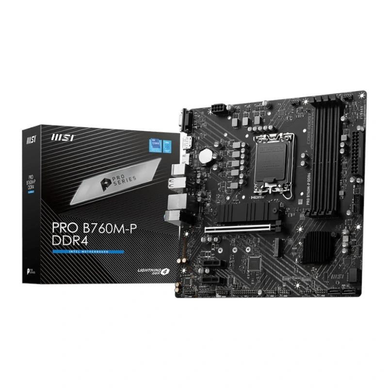 MSI Placa Base PRO B760M-P DDR4 mATX LGA1700 - imagem 2