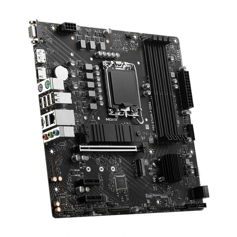 MSI Placa Base PRO B760M-P DDR4 mATX LGA1700 - imagem 4
