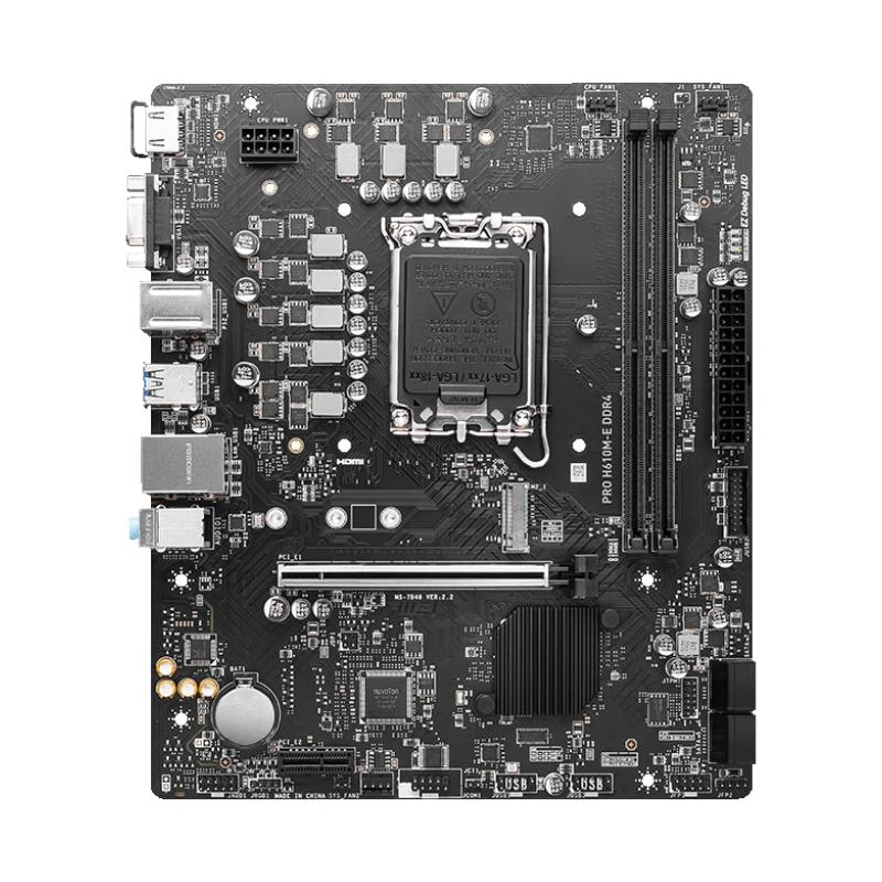 MSI Placa Base PRO H610M-E DDR4 mATX 1700 - imagem 5