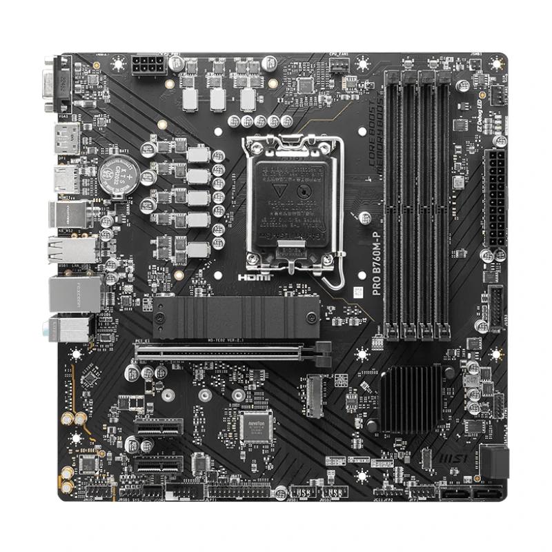 MSI Placa Base PRO B760M-P DDR5 mATX LGA1700 - imagem 3