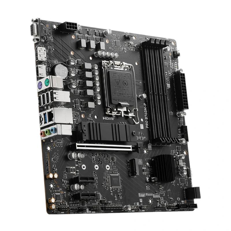 MSI Placa Base PRO B760M-P DDR5 mATX LGA1700 - imagem 4