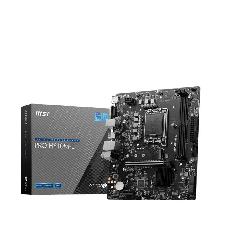 MSI Placa Base PRO H610M-E DDR5 mATX 1700 - imagem 2