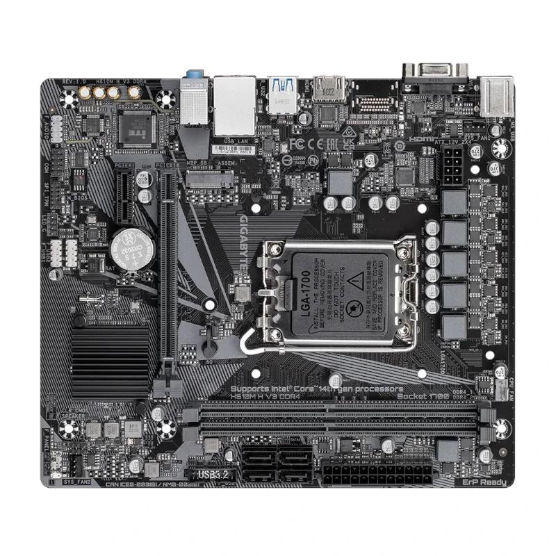 Gigabyte Placa Base H610M H V3 DDR4 mATX 1700 - imagem 4