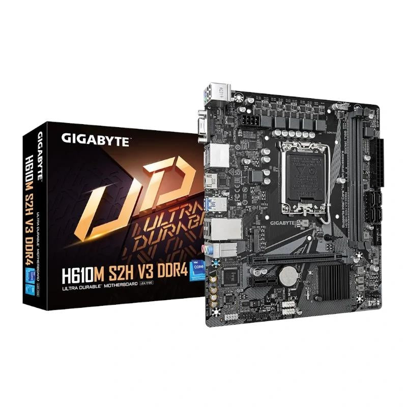 Gigabyte Placa Base H610M S2H V3 DDR4 mATX 1700 - imagem 2