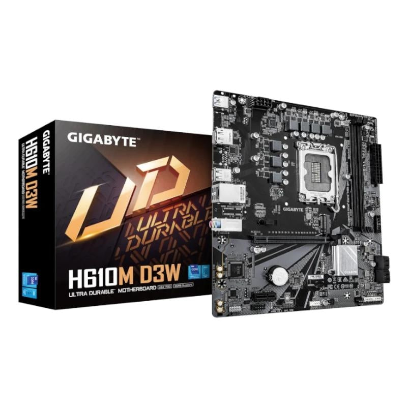 Gigabyte Placa Base H610M D3W DDR5 mATX 1700 - imagem 2
