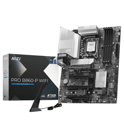 MSI Placa Base PRO B860-P WIFI ATX DDR5 1851 - imagem 8