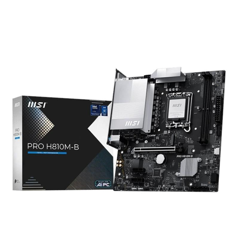 MSI Placa Base PRO H810M-B DDR5 mATX LGA1851 - imagem 2