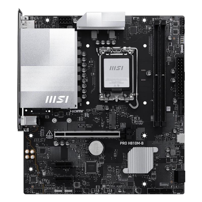 MSI Placa Base PRO H810M-B DDR5 mATX LGA1851 - imagem 3