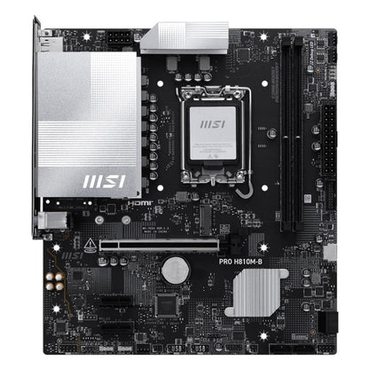 MSI Placa Base PRO H810M-B DDR5 mATX LGA1851 - imagem 3