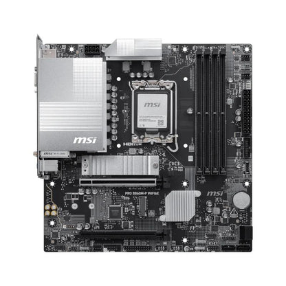 MSI Placa Base PRO B860M-P WIFI6E mATX D5 1851 - imagem 2