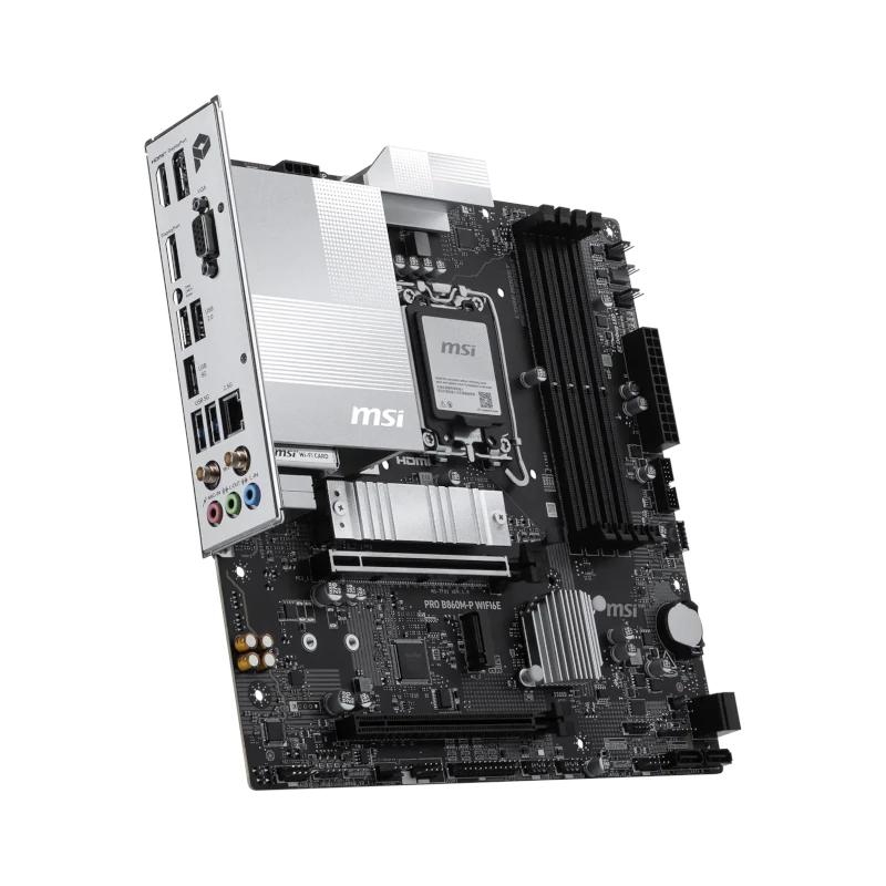 MSI Placa Base PRO B860M-P WIFI6E mATX D5 1851 - imagem 3