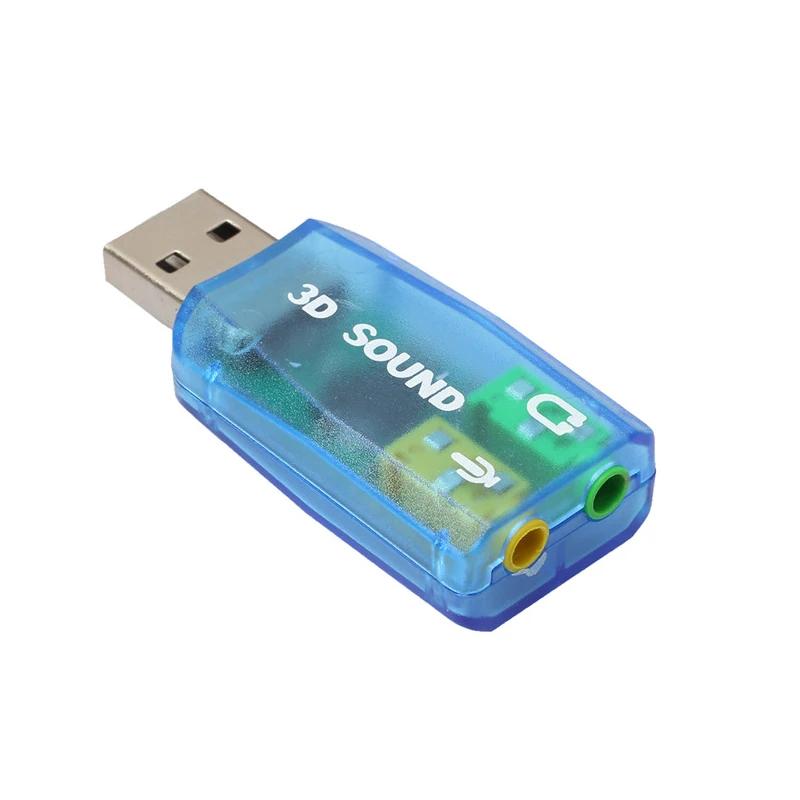 Placa de Som GEMBIRD Tarjeta de sonido USB 5.1 ''Virtus2'' - imagem 2