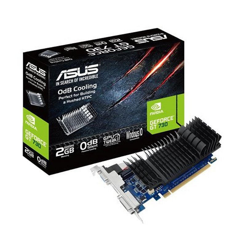 Placa Gráfica ASUS NVIDIA GT 730 SL 2GD5 BRK 2GB DDR5 - imagem 2