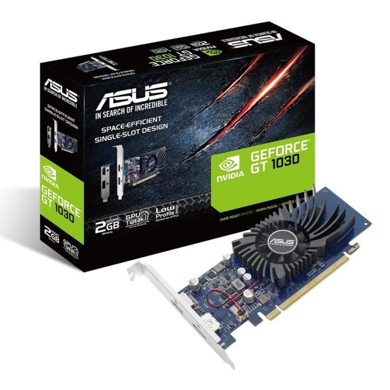 Placa Gráfica ASUS NVIDIA GT 1030 2G BRK 2GB DDR5 - imagem 2