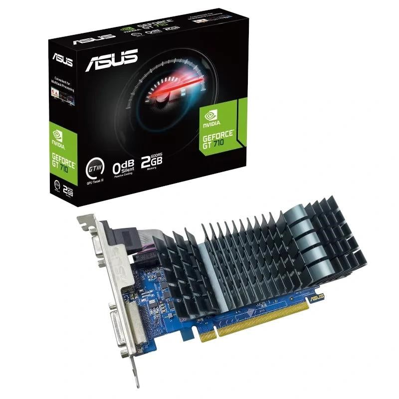 Placa Gráfica ASUS NVIDIA GT 710 SL 2GD5 BRK EVO 2GB DDR5 - imagem 2