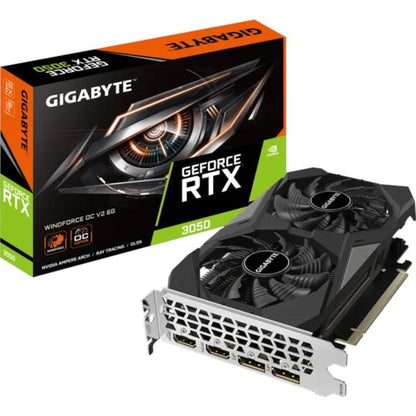 Placa gráfica Gigabyte VGA NVIDIA RTX 3050 WF2OCV2-8GD - imagem 5