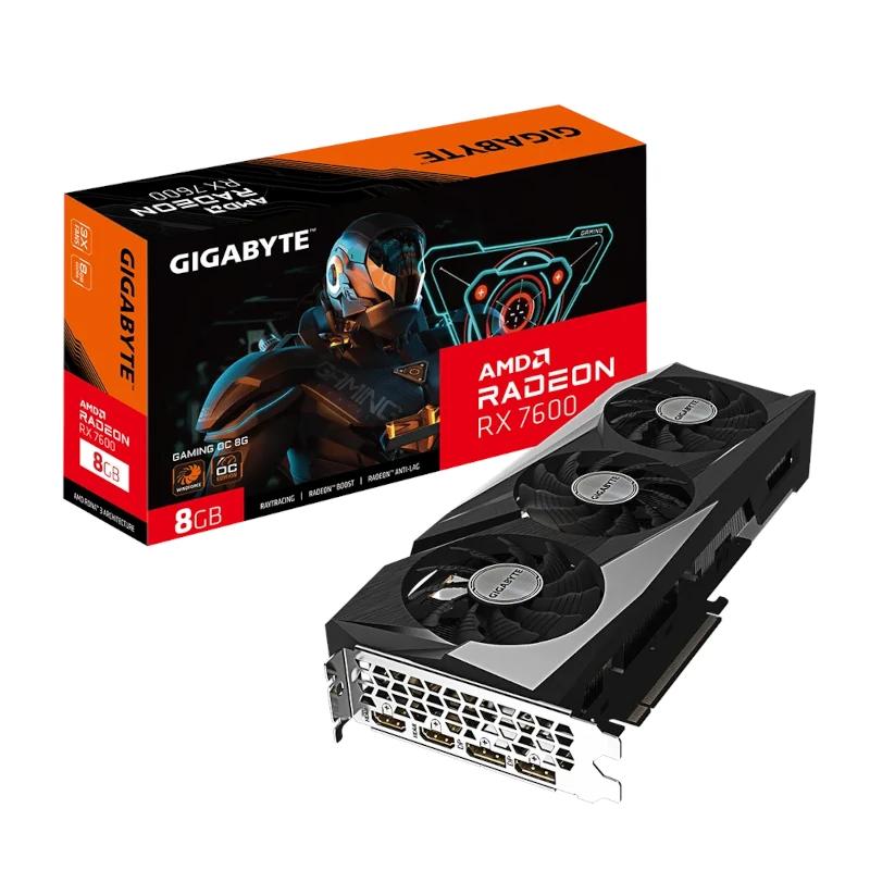 Placa gráfica Gigabyte VGA AMD RX 7600 de jogos OC 8GB - imagem 8