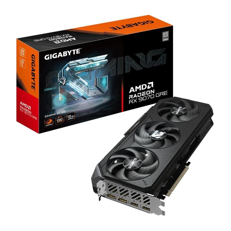 Placa Gráfica Gigabyte AMD RX 9070 GRE GAMING OC 12GB