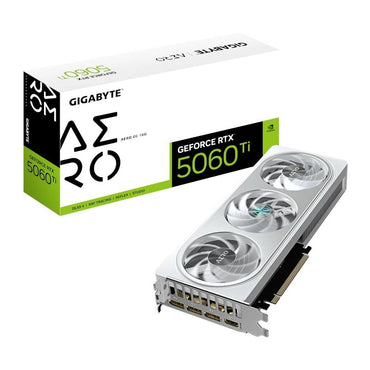 Placa gráfica Gigabyte VGA NVIDIA RTX 5060 TI AERO OC 16GB DDR7 - imagem 2