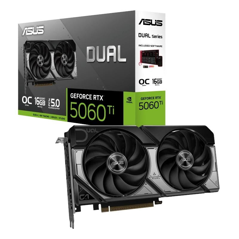 Placa gráfica ASUS VGA NVDIA DUAL RTX 5060 TI 016G DDR7 - imagem 5