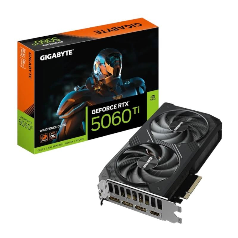 Placa gráfica Gigabyte VGA NVIDIA RTX 5060 Ti WF OC 8G DDR7 - imagem 5