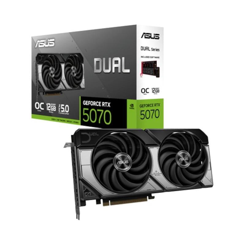 Placa gráfica ASUS VGA NVIDIA DUAL RTX 5070 O12G DDR7 - imagem 5