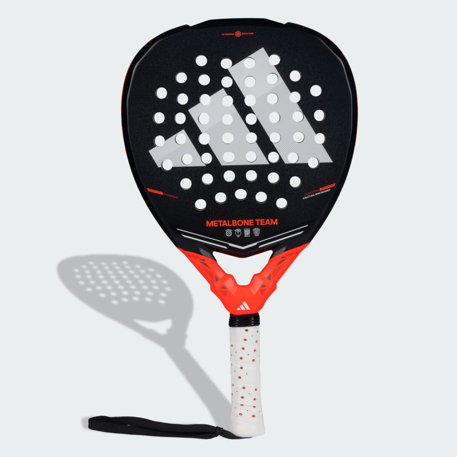 Raquete de Padel Adidas Metalbone Team 3.5 2026 — Preto e Vermelho