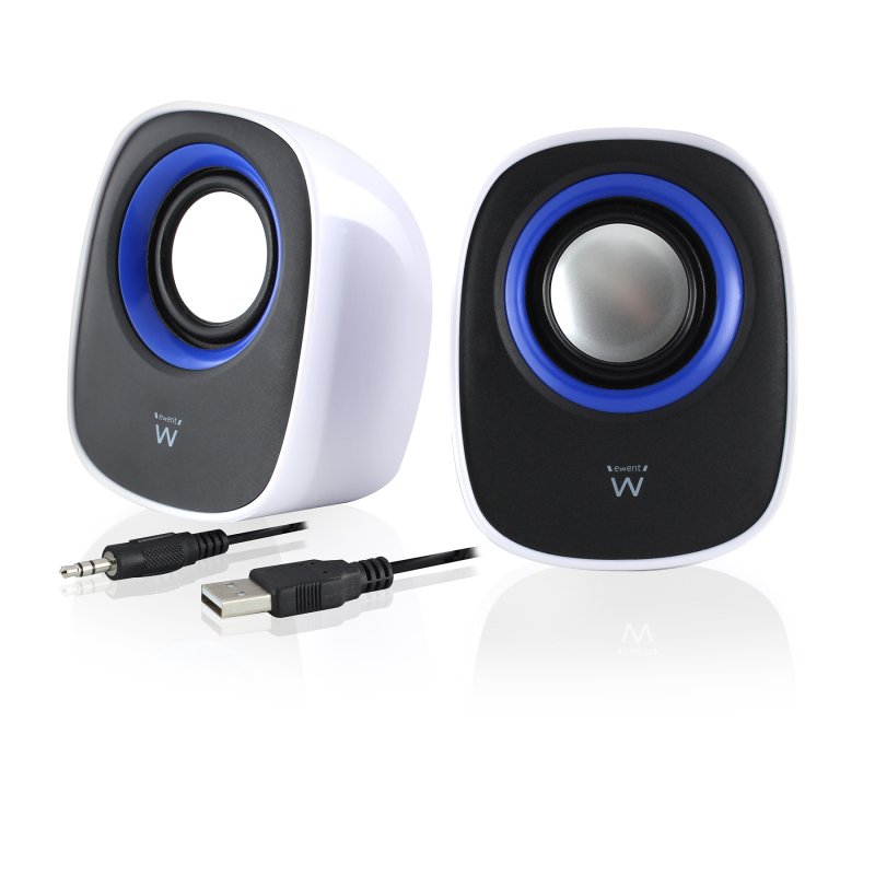 Coluna Ewent Altavoces escritorio 2.0 usb - imagem 2