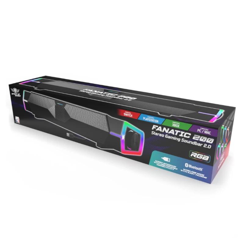Coluna Spirit Of Gamer Altavoz 2.0 FANATIC 200 - imagem 2