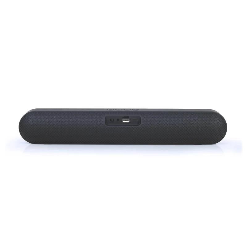 Coluna Gembird Barra sonido Bluetooth luz led negra - imagem 2