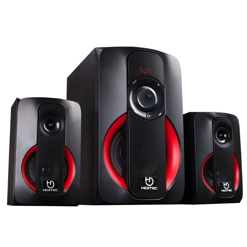Coluna Hiditec Colunas 2.1 Multimedia H400 40W Blt Radi - imagem 2