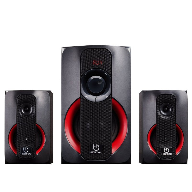 Coluna Hiditec Colunas 2.1 Multimedia H400 40W Blt Radi - imagem 3