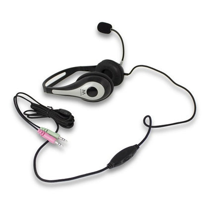 EWENT EW3562 auscultadores + Micrófono Stéreo Preto - imagem 3