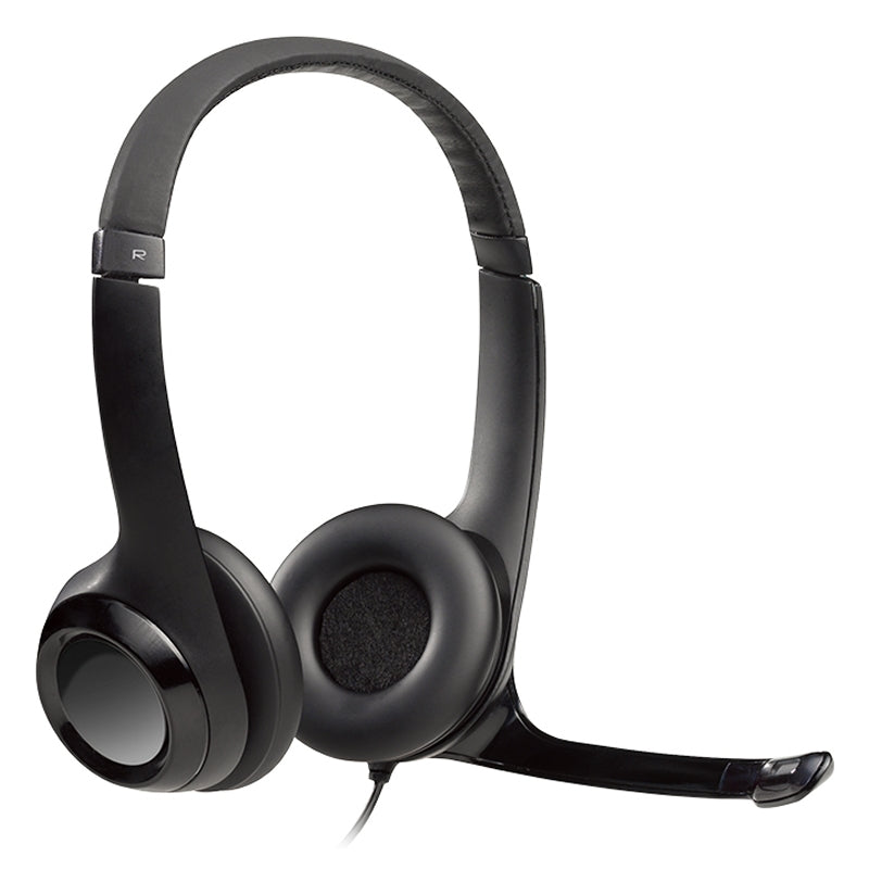 Auscultadores Logitech Auricular+Mic H390 USB Preto - imagem 2