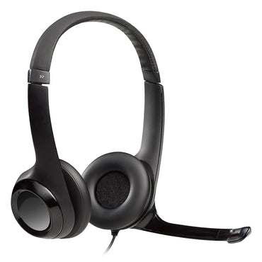 Auscultadores Logitech Auricular+Mic H390 USB Preto - imagem 2