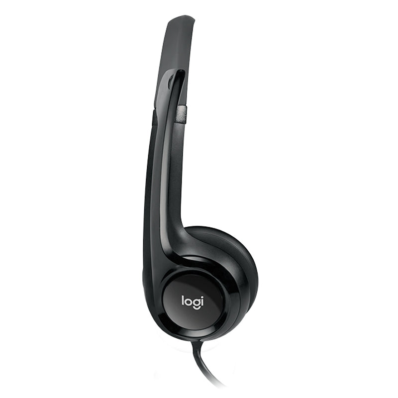 Auscultadores Logitech Auricular+Mic H390 USB Preto - imagem 4